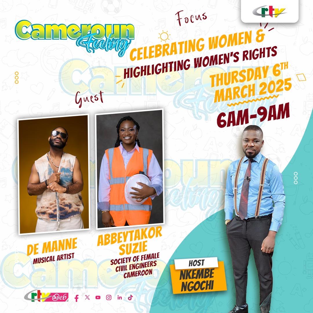 CRTV Cameroun Feeling guest announcement